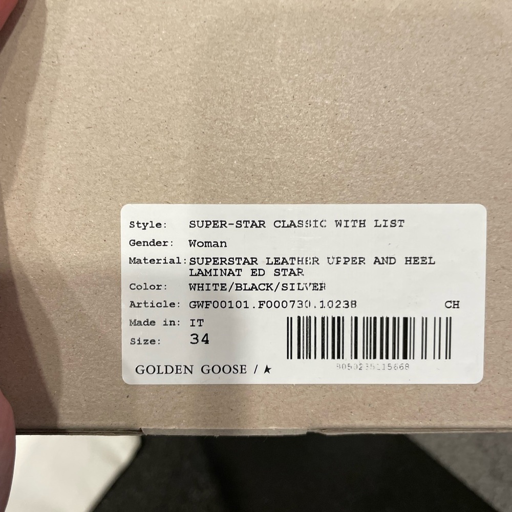 Golden goose special edition superstar sneaker lover sneakers. - Picture 7 of 8